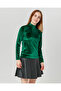 Replenishment Half-Necked Women's Velvet Blouse - 2