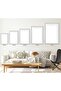 Abstract Patterned Metal Frame Table - 3