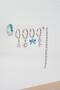 Women's Vip Series Special Design Baguette Zircon Stone 6-Piece Earring Set