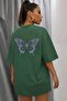 Unisex Butterfly Printed Design T-shirt