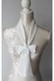 Biana chiffon long size tie off white