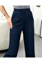 Women's Stretch Fabric Hook-and-Loop Waist Closure Palazzo Pants - 3