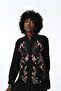 Women's Standard Size Full Embroidery Embroidered Oversize Shirt