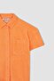 Relax Fit Short Sleeve Shirt X8248az22sm - 6