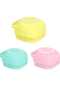 Silicone Bath Shower Gel Pouch with Chamber Shampoo Peeling Body Massage Brush - 2