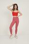 Women's Tights High Waist Recovery Full Length Lycra Sports & Outdoor Dried Rose102101 - 5