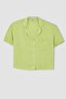 Relax Fit Pajama Collar Short Sleeve Shirt W6864az22sm - 5