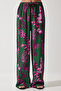 Women Regular Fit Allover Print Palazzo Pants, Multicolor - 3
