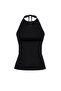Limited Edition Siyah Triko Bluz TWOSS24BZ00326 - 6