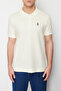 Taş Regular/Normal Kesim Kısa Kol Dokulu %100 Pamuk Polo Yaka T-shirt TMNSS23PO00031 - 5