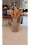 Decorative Metal Wire Wicker Braided Handmade Flower Pampas Vase 36 cm - 3