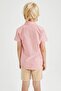 Boy's Short Sleeve Striped Shirt Z0011a622hs - 3