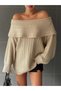 Degaje Madonna Collar Ribbed Knitwear Sweater - 2