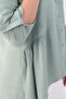 Women's Large Size Frill Detailed Shirt 1720-24 - 5