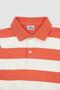 Boy's Striped Short Sleeve Polo T-Shirt Z2767a623sm - 8