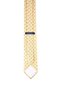 Beige Patterned Classic Micro Tie - 3