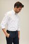 100% Cotton Regular Fit Patterned Long Sleeve Shirt Z3002Az23Sp - 4