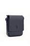 US POLO ASSN8431-8432 MEN'S SHOULDER BAG MAILMAN BAG NAVY BLUE - 2