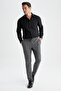 Slim Fit Polo Collar Poplin Long Sleeve Cotton Shirt R4340az23sp - 2