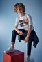 Boys' Oversize Fit Crew Neck Printed Short Sleeve T-Shirt Z6356a623sm - 2