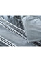 Easy Cotton Duvet Cover Set Listra Double - Gray - 5