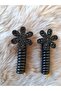 Crystal Stone Daisy Model Twisted Spring Pasta Buckle (2 pieces) - 4