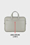 Macbook Air Pro 13.3" & 14" Inch Compatible Beige Laptop Briefcase - 5