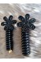 Crystal Stone Daisy Model Twisted Spring Pasta Buckle (2 pieces) - 5