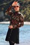 Pareo Model Design Closed Hijab Swimsuit with Tights 33505 - 5