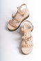 Women's Wedge Heeled Platform Sandals White - 2