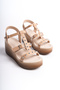 Women's Wedge Heeled Platform Sandals White