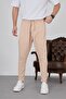 Trousers Stone Color Shalwar Elastic Waist Darpaça - 2