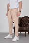 Trousers Stone Color Shalwar Elastic Waist Darpaça - 4