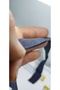 5 Meters Gray Color Rubber Bias Combed Cotton for Laundry Clothing Sewing - 5