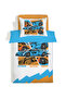 Double Sided Sports Car Patterned No Sheet Set Single Duvet Cover Set 160x220 Cm - 2