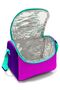 Pink Purple Girl's Backpack and Lunch Set - 4