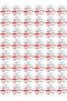 8 March International Women's Day Label 3x3 Cm 48 Pieces - 2