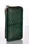 Ferrol Women's Wallet Green Genuine Snakeskin - 4