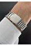 Men's Quartz Wristwatch Silver Navy Blue Color 3 Atm Water Resistance - 3
