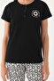 PİERRE CARDIN BUTTONED COLLAR SOFT TEXTURED SHORT SLEEVE WOMEN'S PAJAMAS SET 8785 - 3