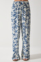 Women Regular Fit Allover Print Palazzo Pants, Multicolor - 4