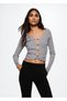 Cropped Skinny Pantolon - 5