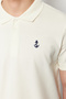 Taş Regular/Normal Kesim Kısa Kol Dokulu %100 Pamuk Polo Yaka T-shirt TMNSS23PO00031 - 6