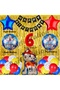 6 Years Old Paw Patrol Red Concept Marshall Foil Balloon Set - for Birthday Party
