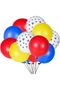 6 Years Old Paw Patrol Red Concept Marshall Foil Balloon Set - for Birthday Party - 6