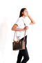 5 compartments medium length classic sports model women's shoulder chant 2066 - 4
