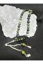 Certified Serpentine Natural Stone Rosary AAA Quality - 2