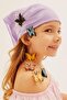 Girl's Carmen Collar Short Sleeve Blouse X7622a622hs