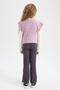 Girl's Flare Leg Sweatpants Y8802a622wn - 4
