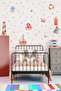 Sticker for Boat Lighthouse Octopus and Crab Wall Mirror Cabinet Door